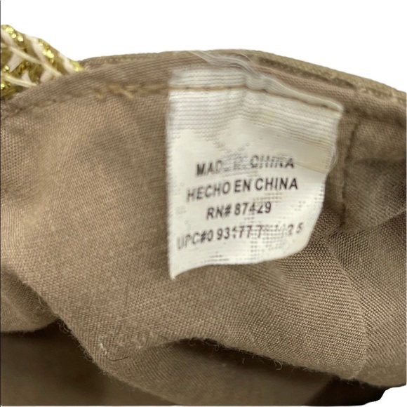 Women's Baseball Style Paper Braid Large Brim Sun Hat - Picture 7 of 7